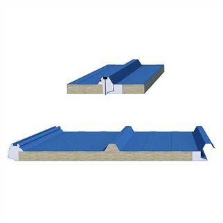 Painéis de telhado de lã de rocha